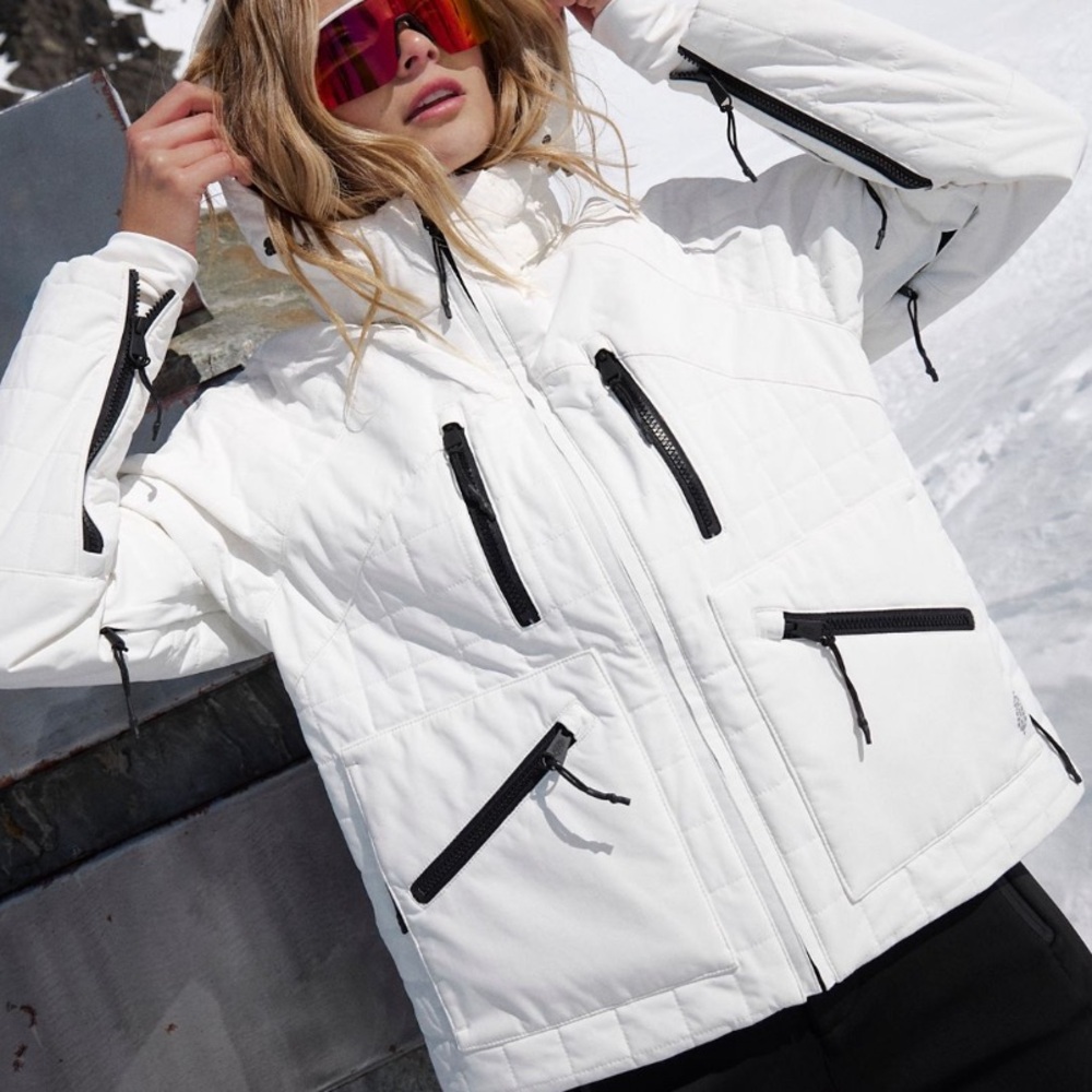 All prepped short parka ski jacket from free people